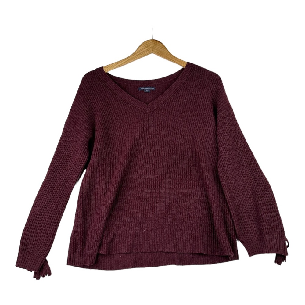 American Eagle Maroon Sweater Size Medium